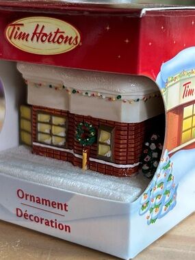 Tim Hortons Cafe and Bakeshop Ornament, 2012 Christmas Tree Collectibles
